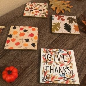Hello Fall Coasters